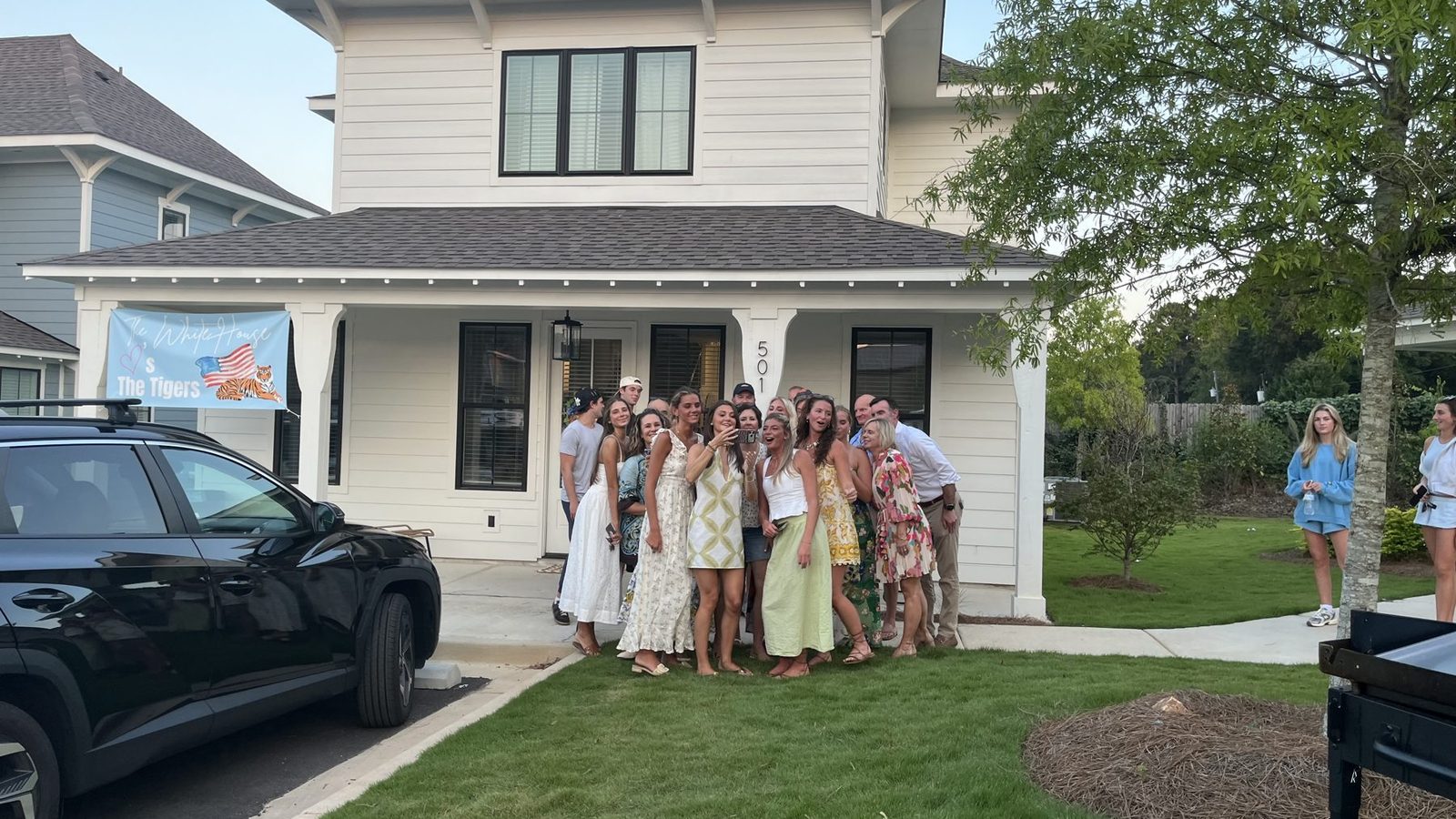 Hibachi at home in Waretown — the chef at the grill