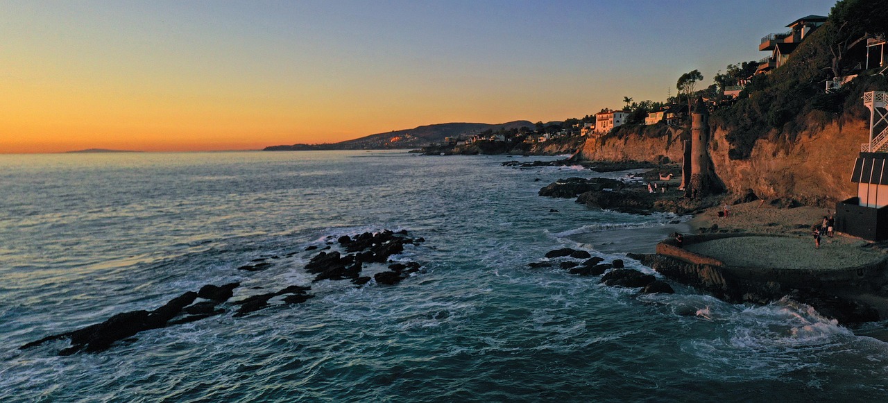 Hibachi at home in Laguna Beach — the chef at the grill
